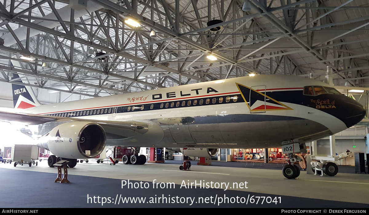 Aircraft Photo of N102DA | Boeing 767-232 | Delta Air Lines | AirHistory.net #677041