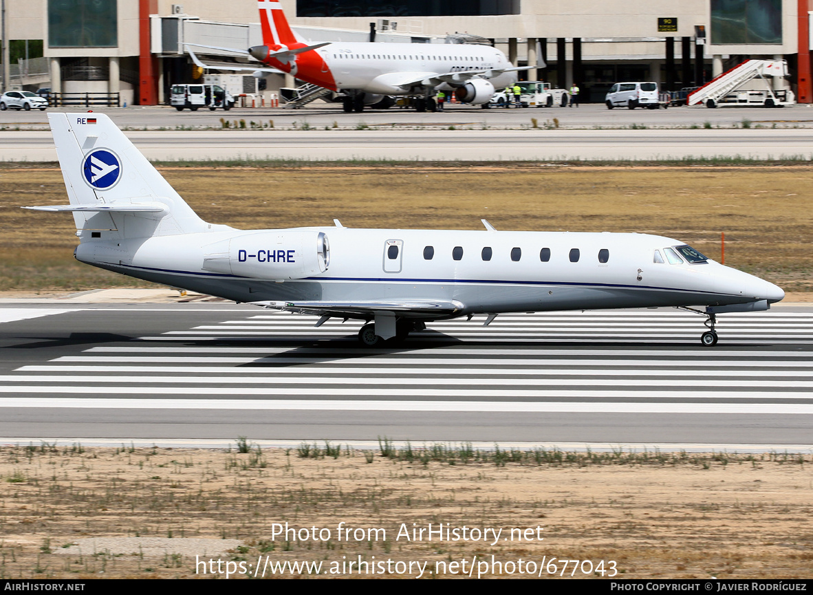 Aircraft Photo of D-CHRE | Cessna 680 Citation Sovereign | Hahn Air | AirHistory.net #677043