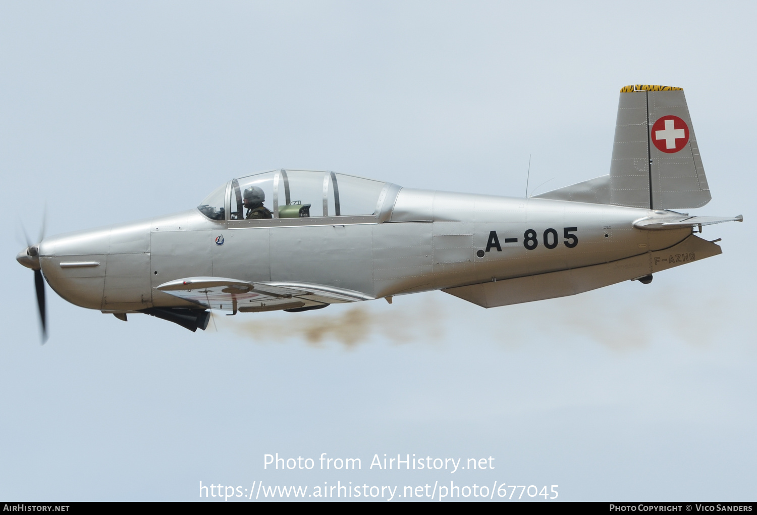 Aircraft Photo of F-AZHG / A-805 | Pilatus P-3-03 | Switzerland - Air Force | AirHistory.net #677045