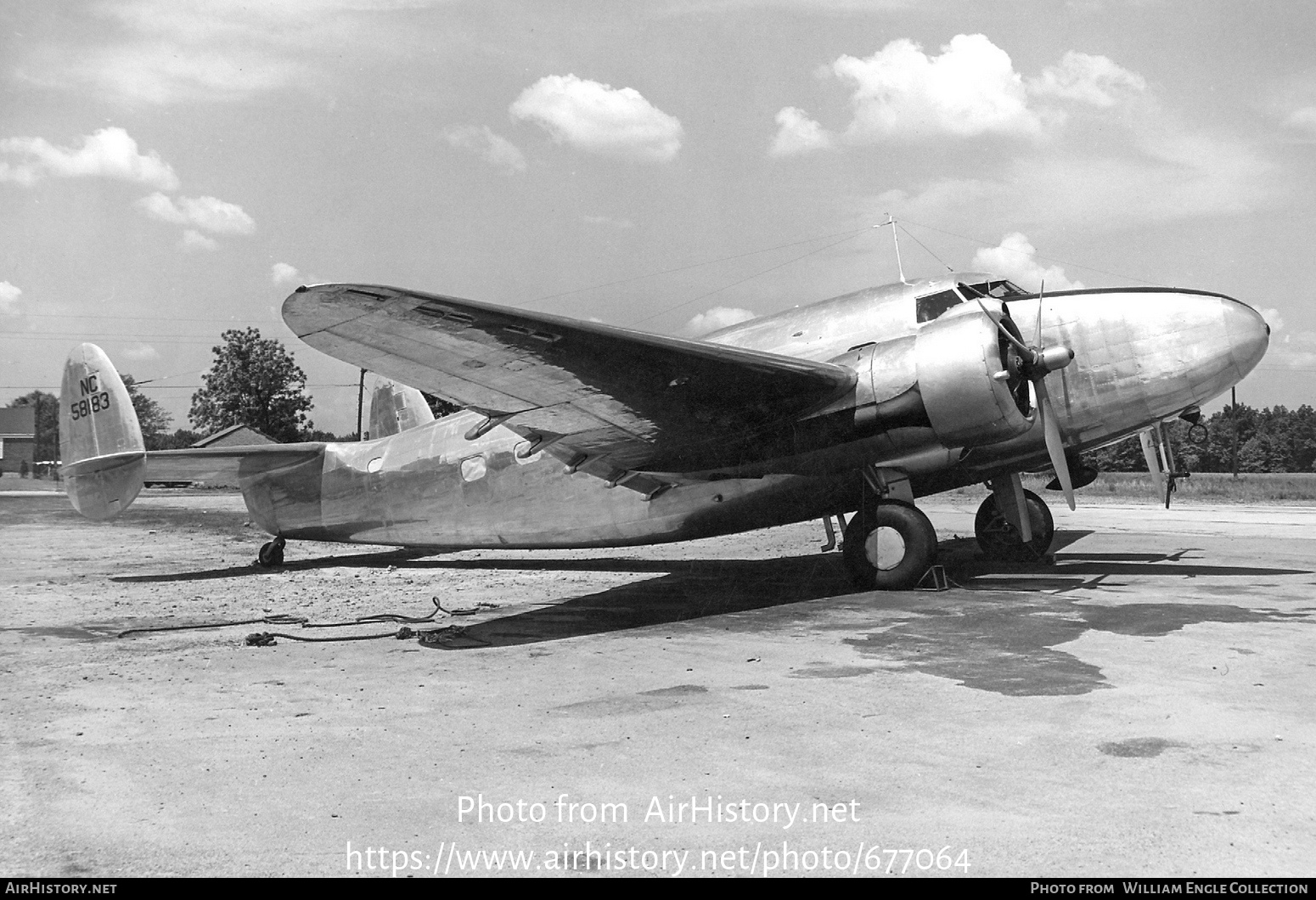 Aircraft Photo of NC58183 | Lockheed 18-56A Lodestar | AirHistory.net #677064