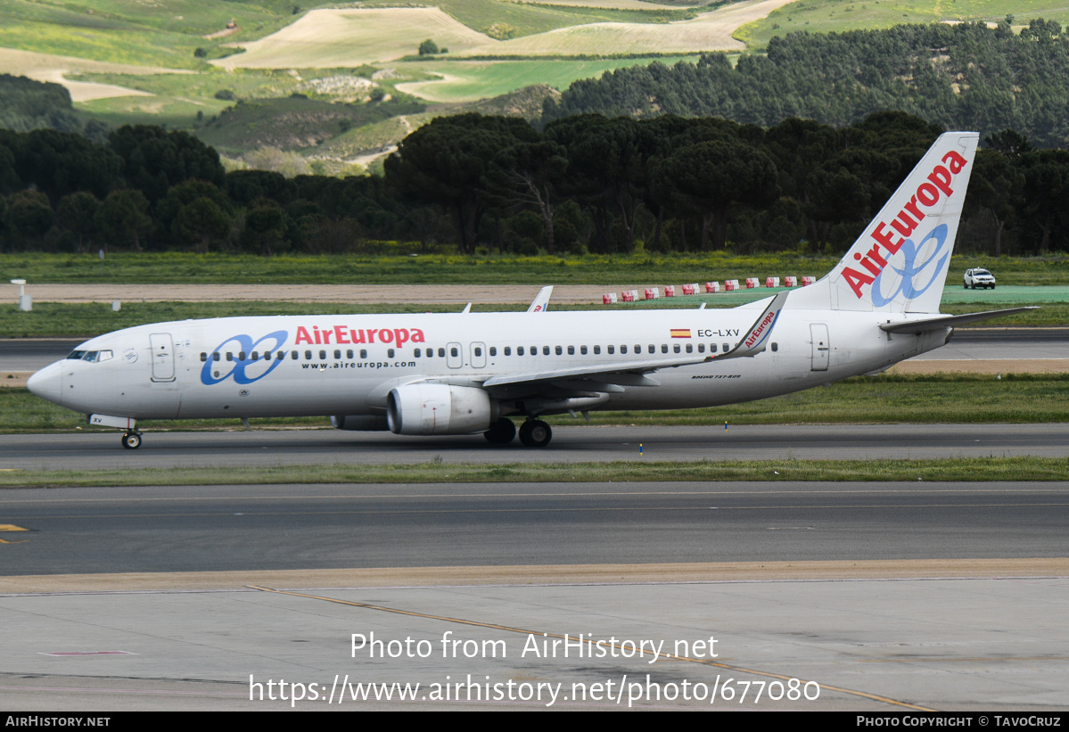 Aircraft Photo of EC-LXV | Boeing 737-85P | Air Europa | AirHistory.net #677080