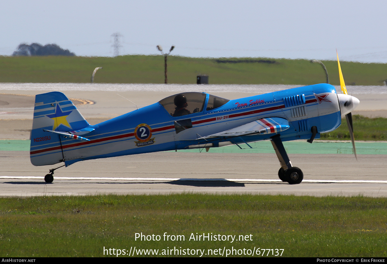 Aircraft Photo of N226SU | Sukhoi Su-26 | Team Sukhoi | AirHistory.net #677137