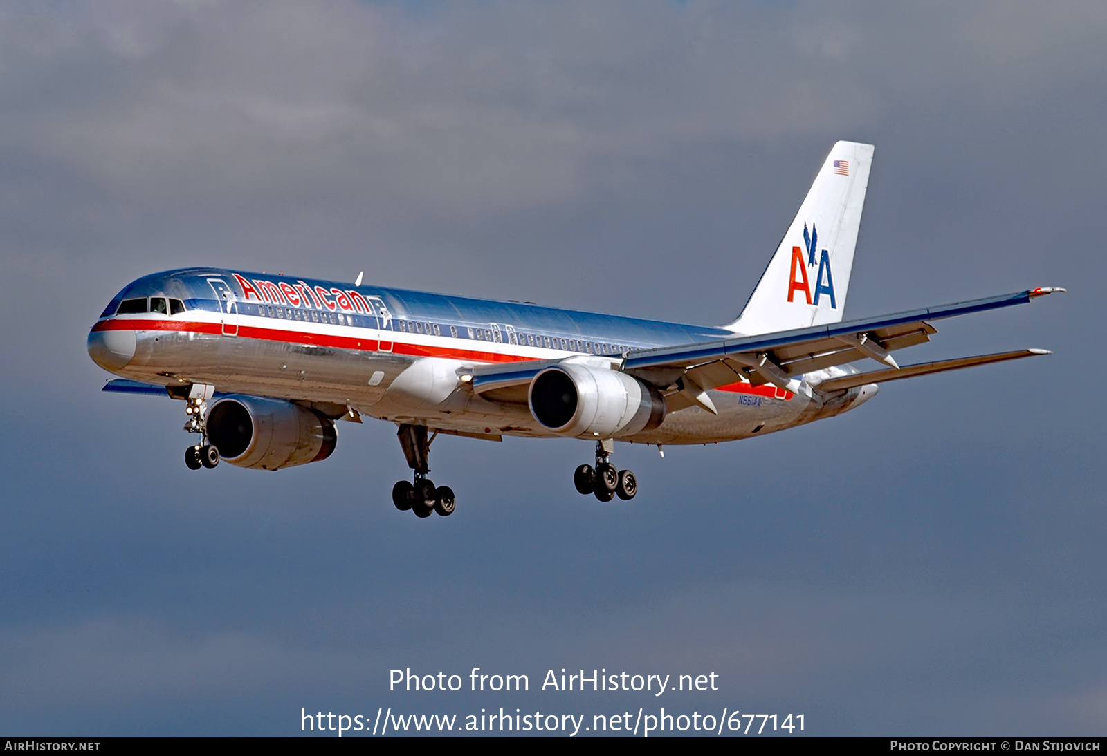 Aircraft Photo of N661AA | Boeing 757-223 | American Airlines | AirHistory.net #677141