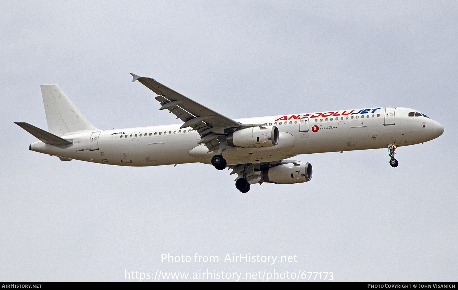 Aircraft Photo of 9H-SLG | Airbus A321-231 | AnadoluJet | AirHistory.net #677173