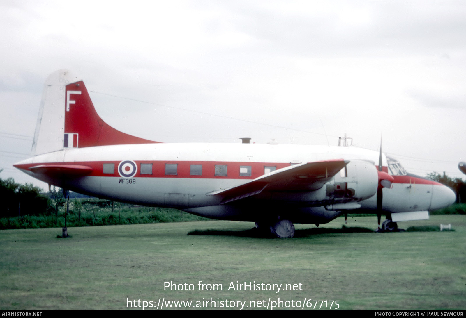 Aircraft Photo of WF369 | Vickers 668 Varsity T.1 | UK - Air Force | AirHistory.net #677175