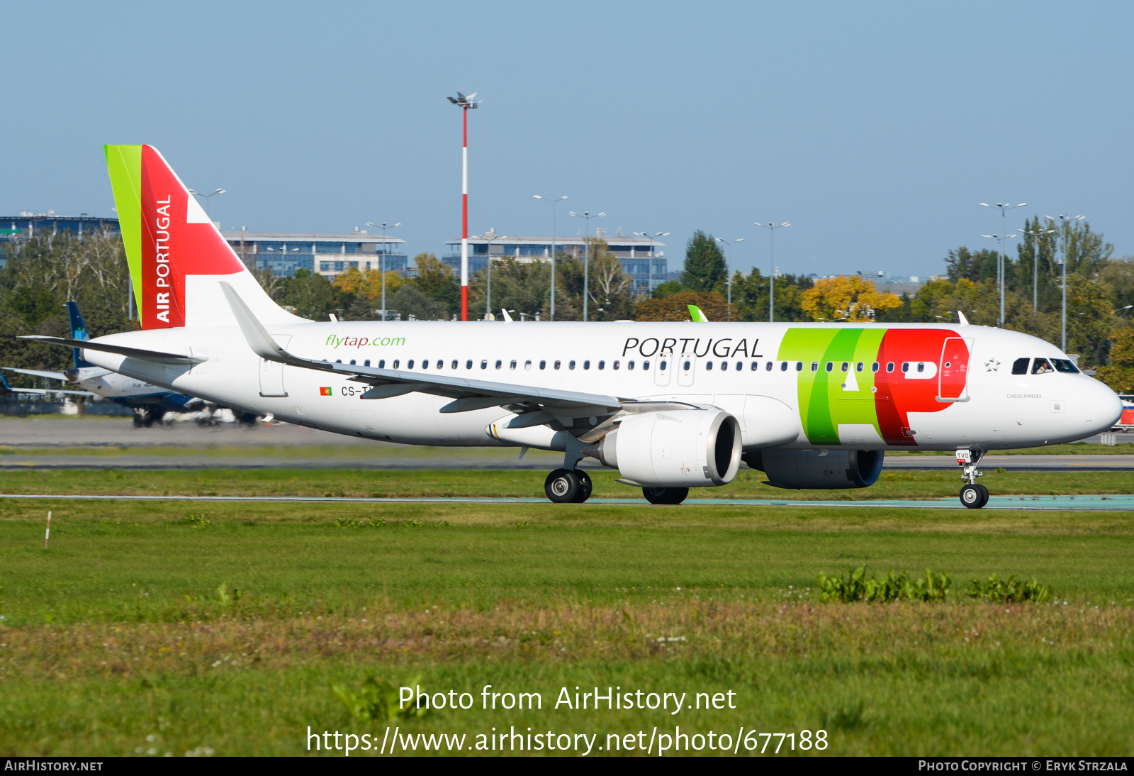 Aircraft Photo of CS-TVD | Airbus A320-251N | TAP Air Portugal | AirHistory.net #677188