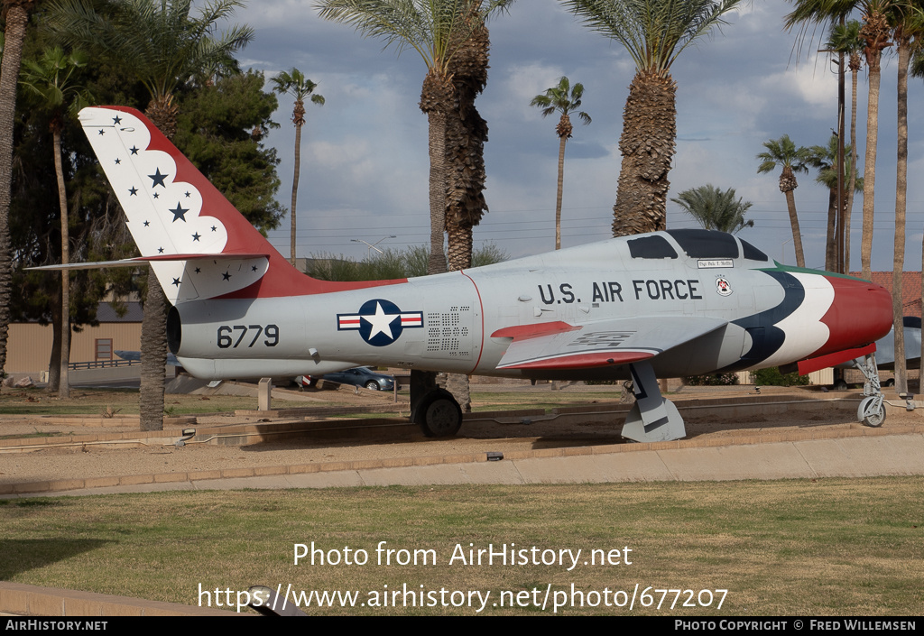 Aircraft Photo of 6779 | Republic F-84F Thunderstreak | USA - Air Force | AirHistory.net #677207