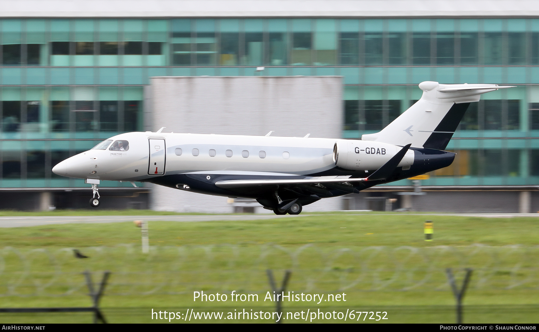 Aircraft Photo of G-GDAB | Embraer EMB-550 Praetor 600 | AirHistory.net #677252