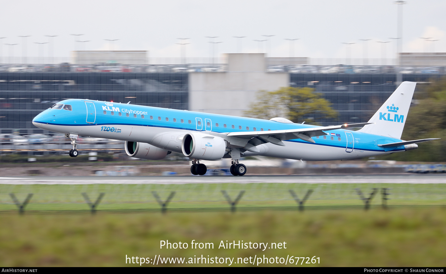 Aircraft Photo of PH-NXM | Embraer 195-E2 (ERJ-190-400) | KLM Cityhopper | AirHistory.net #677261