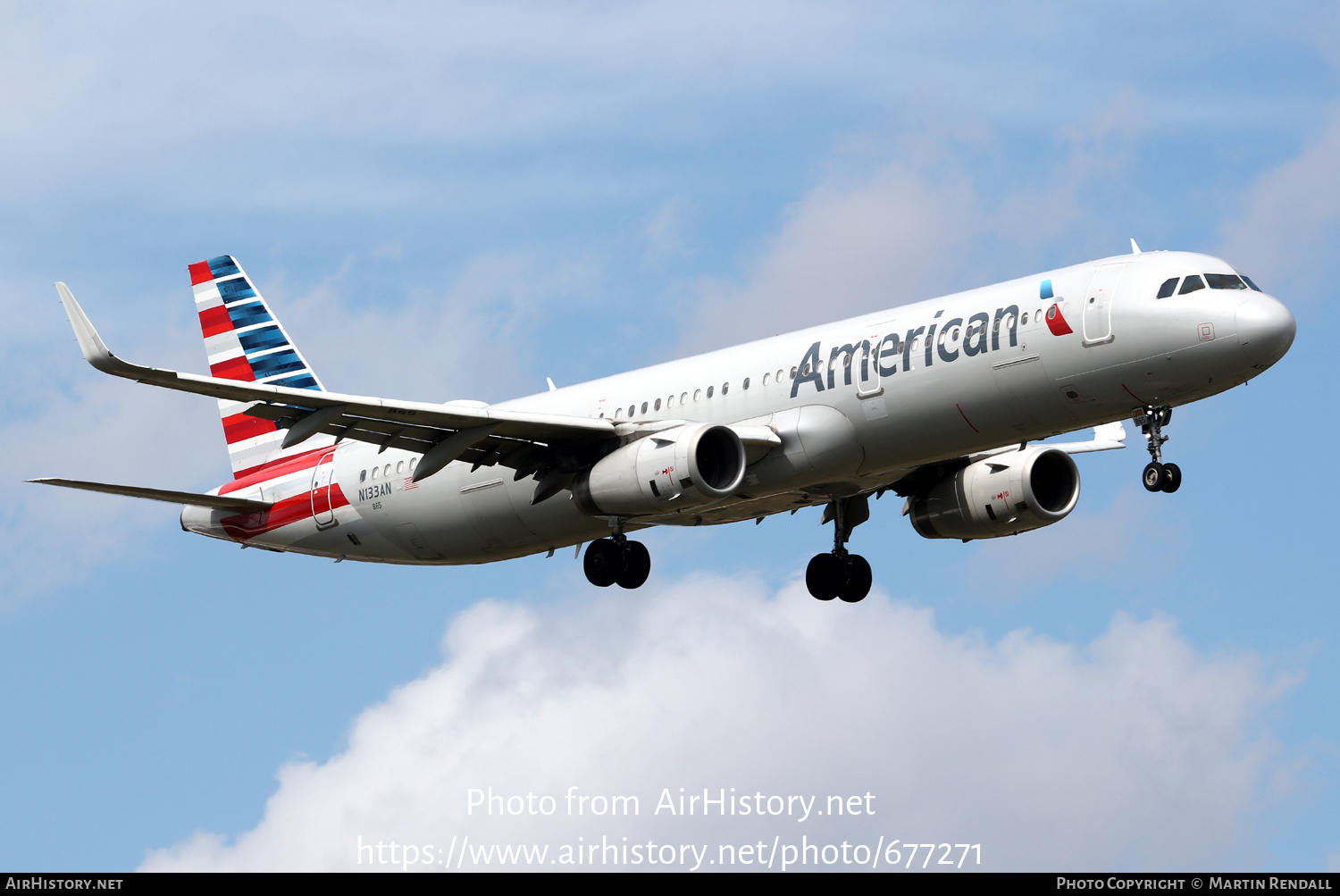 Aircraft Photo of N133AN | Airbus A321-231 | American Airlines | AirHistory.net #677271