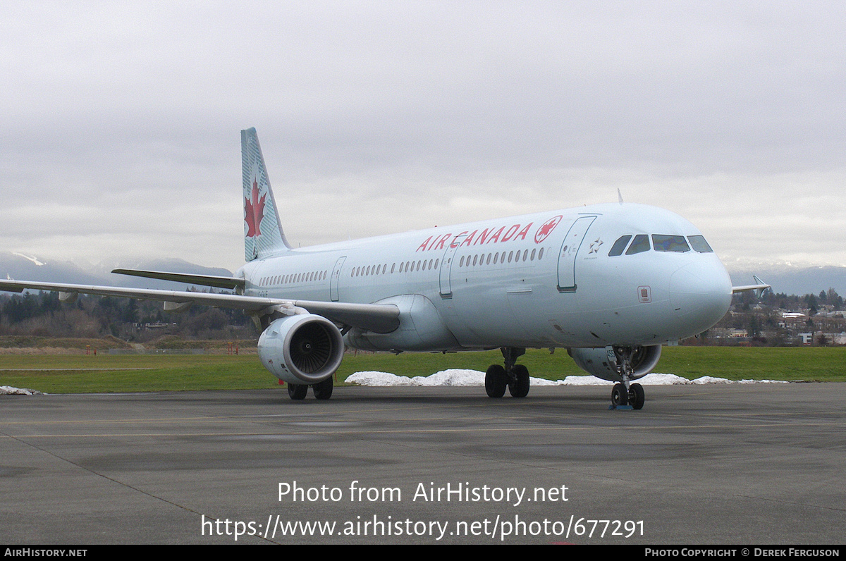 Aircraft Photo of C-GIUF | Airbus A321-211 | Air Canada | AirHistory.net #677291