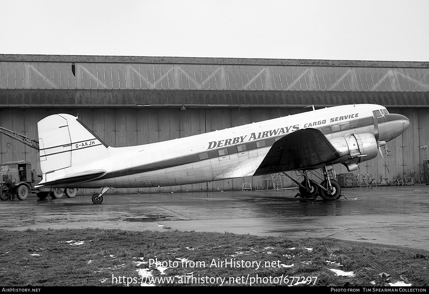 Aircraft Photo of G-AKJH | Douglas C-47A Skytrain | Derby Airways | AirHistory.net #677297