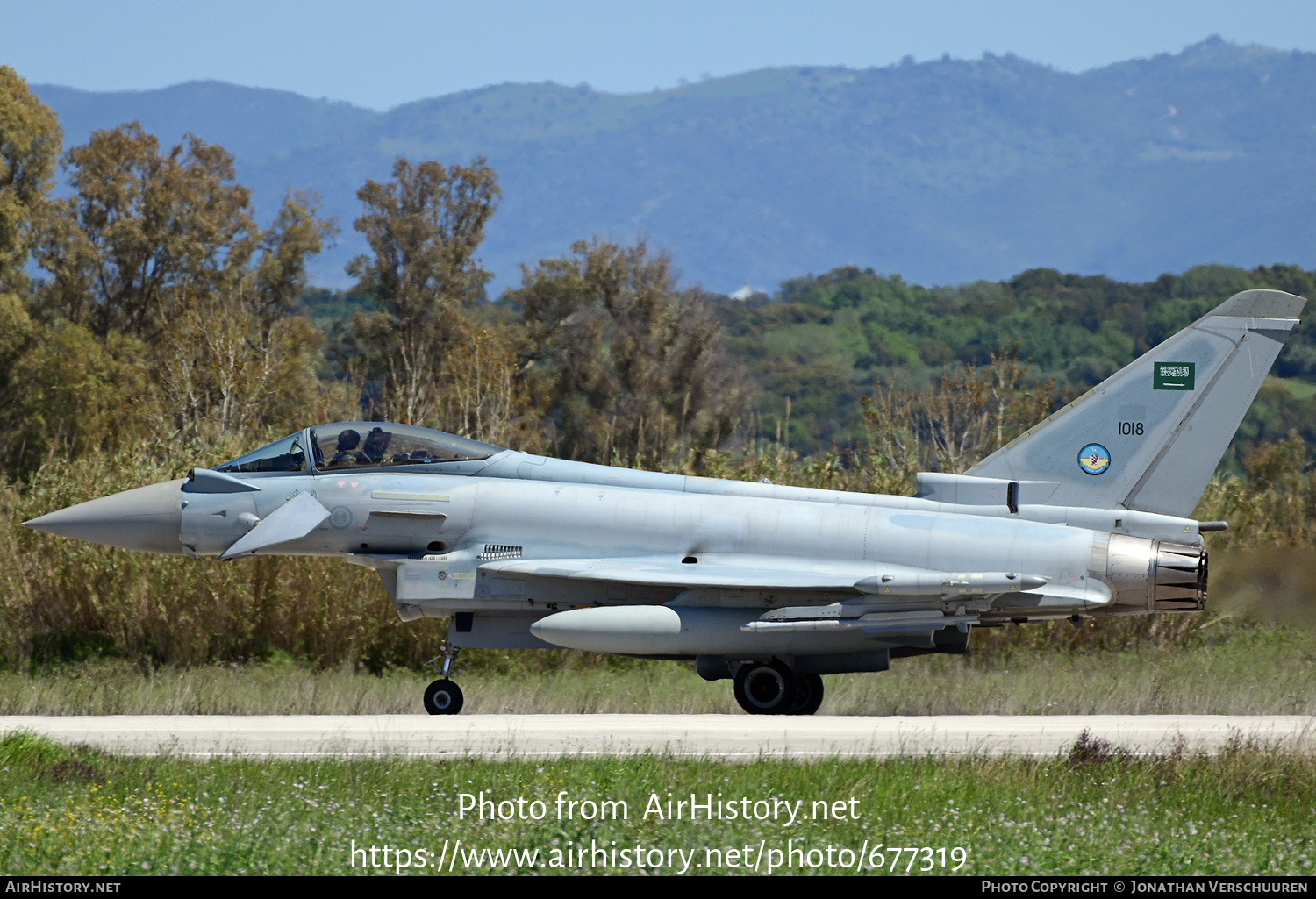 Aircraft Photo of 1018 | Eurofighter EF-2000 Typhoon | Saudi Arabia - Air Force | AirHistory.net #677319