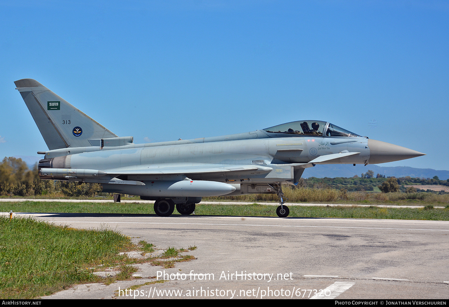 Aircraft Photo of 313 | Eurofighter EF-2000 Typhoon | Saudi Arabia - Air Force | AirHistory.net #677320