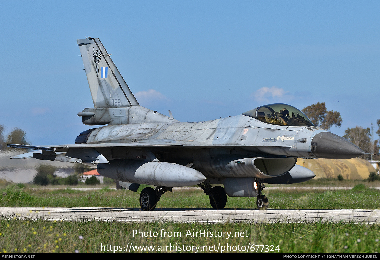 Aircraft Photo of 065 | Lockheed Martin F-16C Fighting Falcon | Greece - Air Force | AirHistory.net #677324