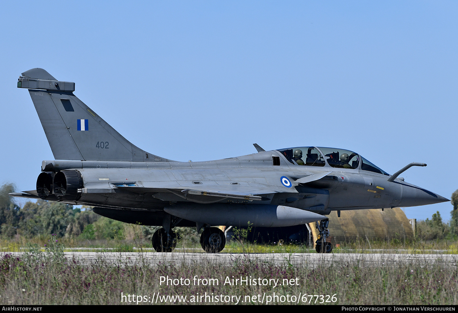 Aircraft Photo of 402 | Dassault Rafale DG | Greece - Air Force | AirHistory.net #677326