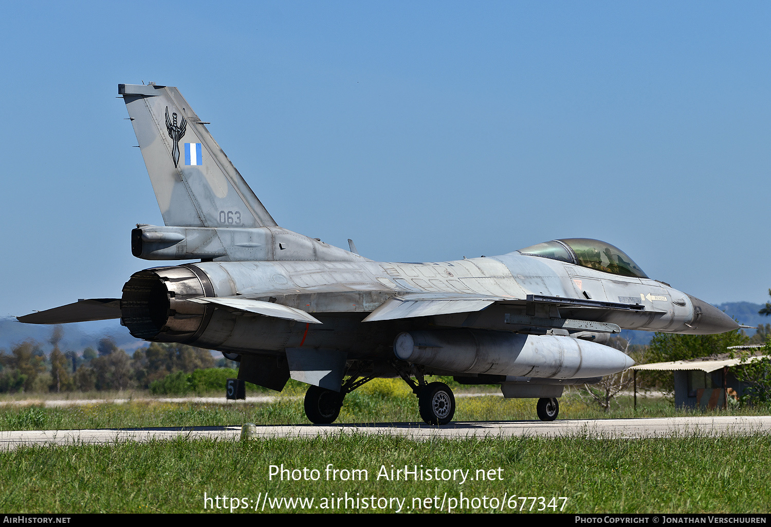 Aircraft Photo of 063 | Lockheed Martin F-16C Fighting Falcon | Greece - Air Force | AirHistory.net #677347