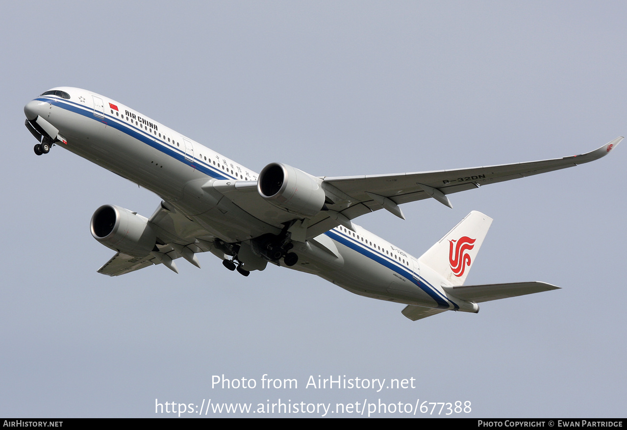 Aircraft Photo of B-32DN | Airbus A350-941 | Air China | AirHistory.net #677388