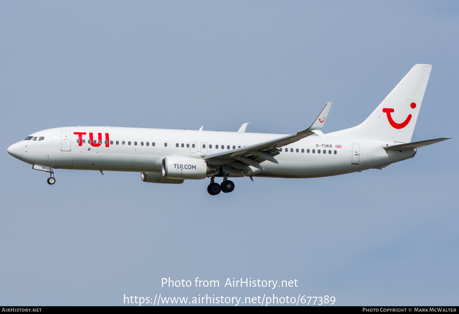 Aircraft Photo of G-TUKR | Boeing 737-8K5 | TUI | AirHistory.net #677389