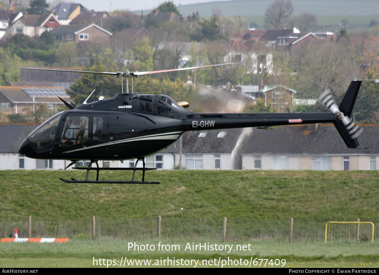 Aircraft Photo of EI-GHW | Bell 505 JetRanger X | AirHistory.net #677409