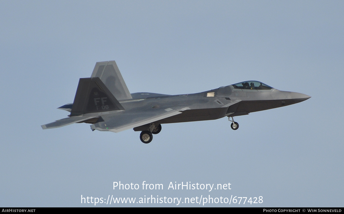 Aircraft Photo of 09-4185 / AF09185 | Lockheed Martin F-22A Raptor | USA - Air Force | AirHistory.net #677428