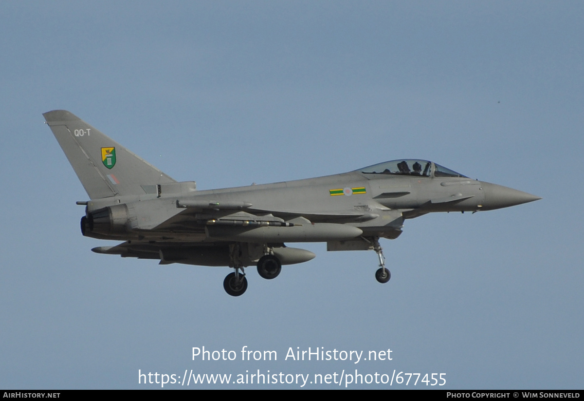 Aircraft Photo of ZJ934 | Eurofighter EF-2000 Typhoon FGR4 | UK - Air Force | AirHistory.net #677455