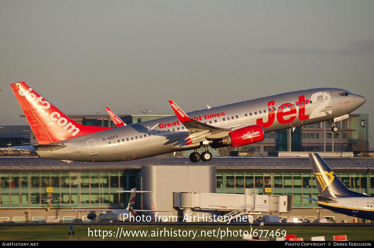 Aircraft Photo of G-GDFS | Boeing 737-86N | Jet2 | AirHistory.net #677469