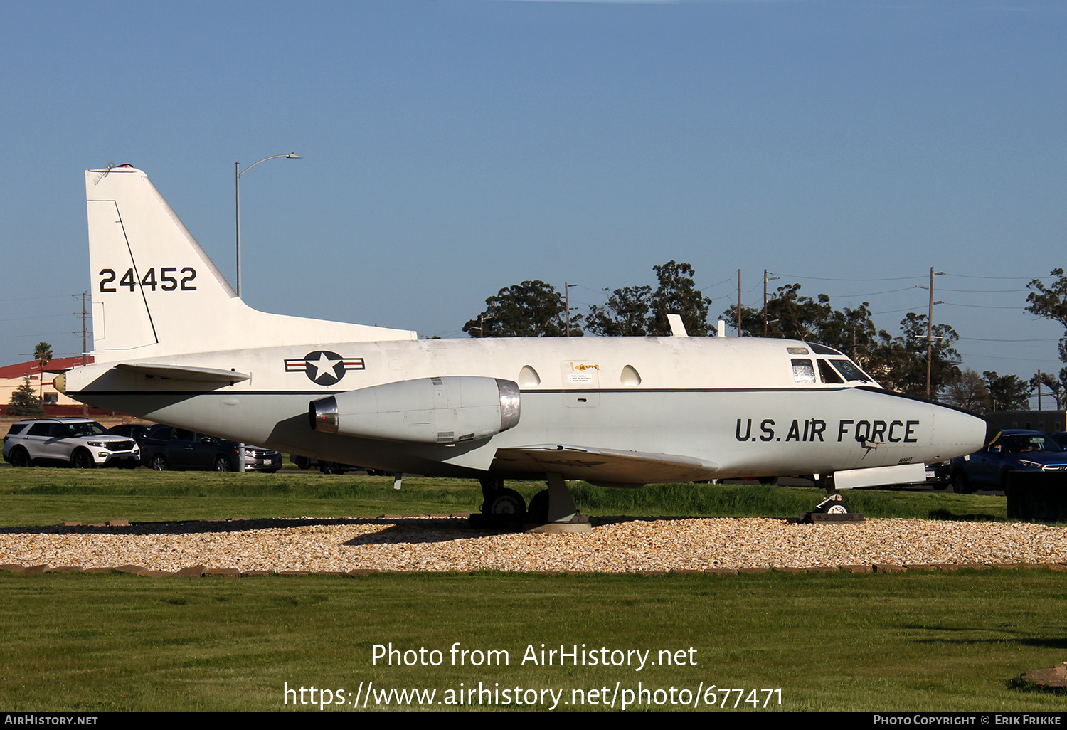 Aircraft Photo of 62-4452 / 24452 | North American CT-39A | USA - Air Force | AirHistory.net #677471