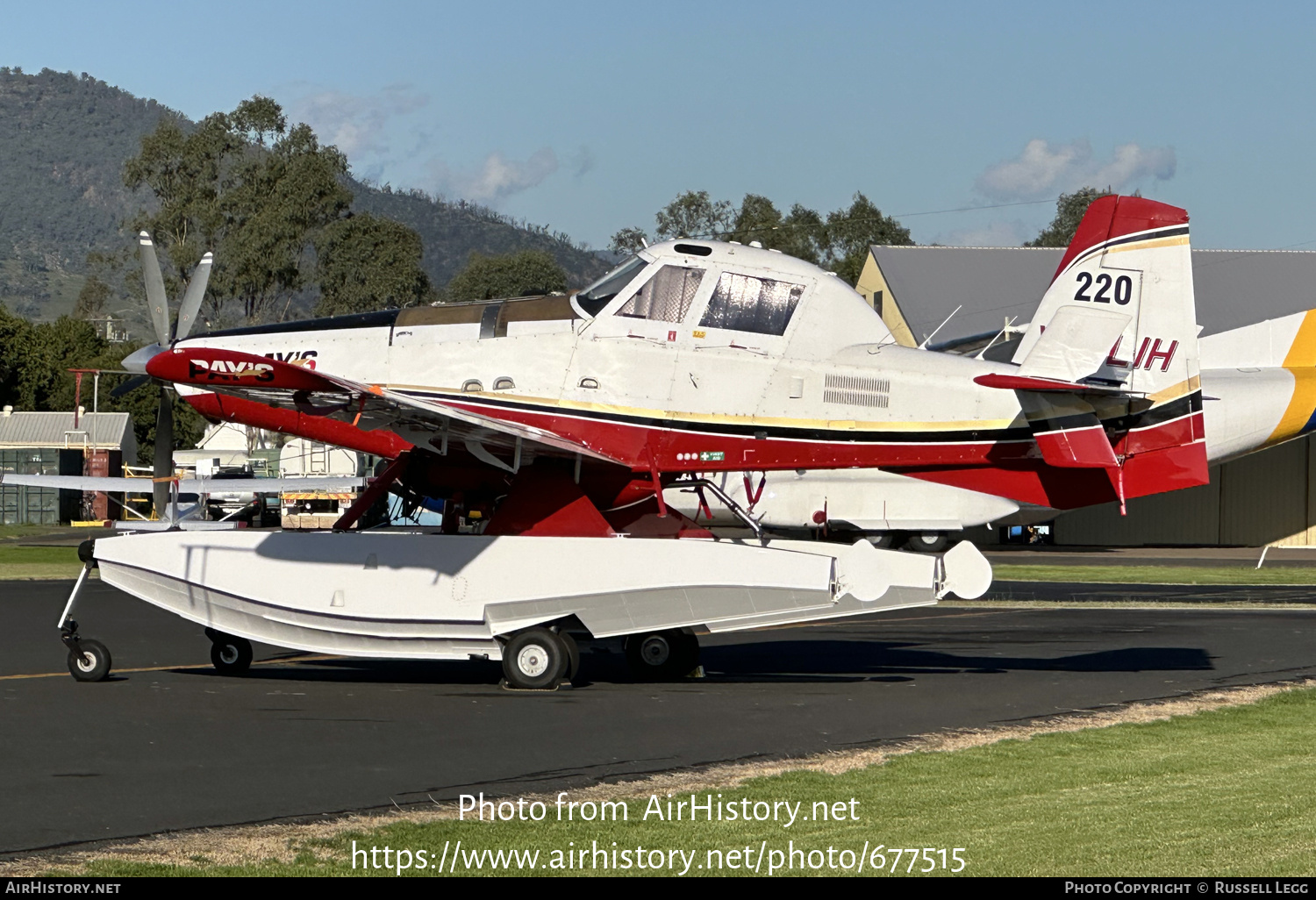 Aircraft Photo of VH-LIH | Air Tractor AT-802F Fire Boss (AT-802A) | Pay's Air Service | AirHistory.net #677515