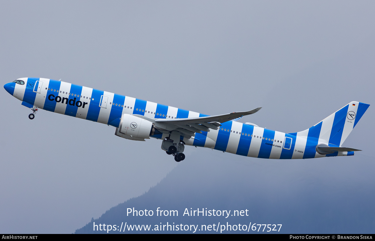 Aircraft Photo of D-ANRN | Airbus A330-941N | Condor Flugdienst | AirHistory.net #677527