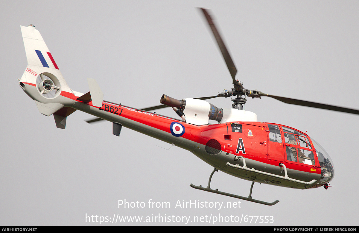 Aircraft Photo of G-CBSK / ZB627 | Aerospatiale SA-341D Gazelle HT3 | UK - Air Force | AirHistory.net #677553