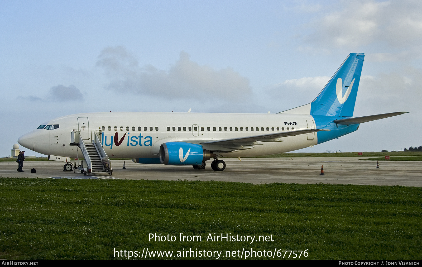 Aircraft Photo of 9H-AJW | Boeing 737-3U3 | FlyVista | AirHistory.net #677576