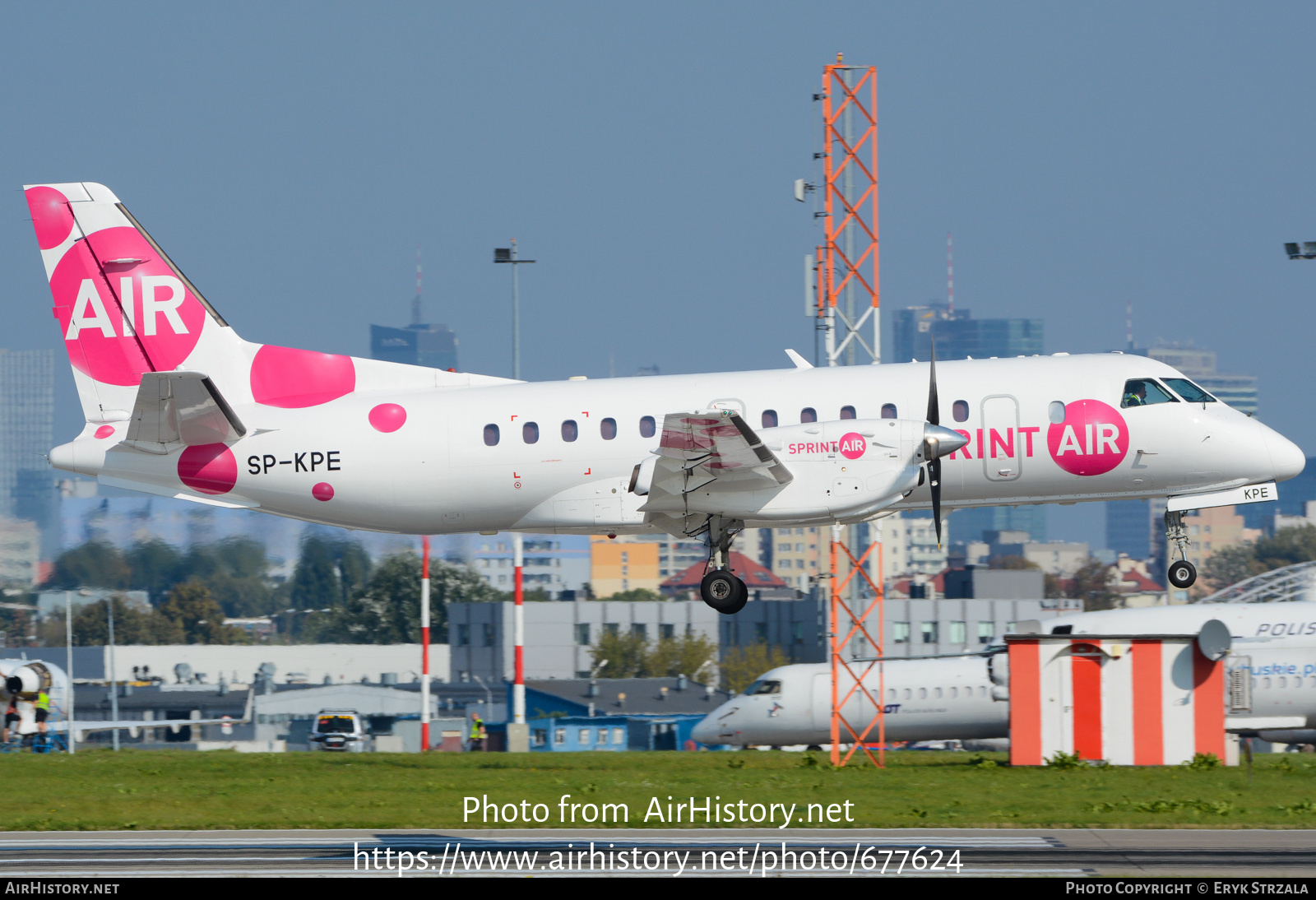 Aircraft Photo of SP-KPE | Saab 340A | Sprint Air | AirHistory.net #677624