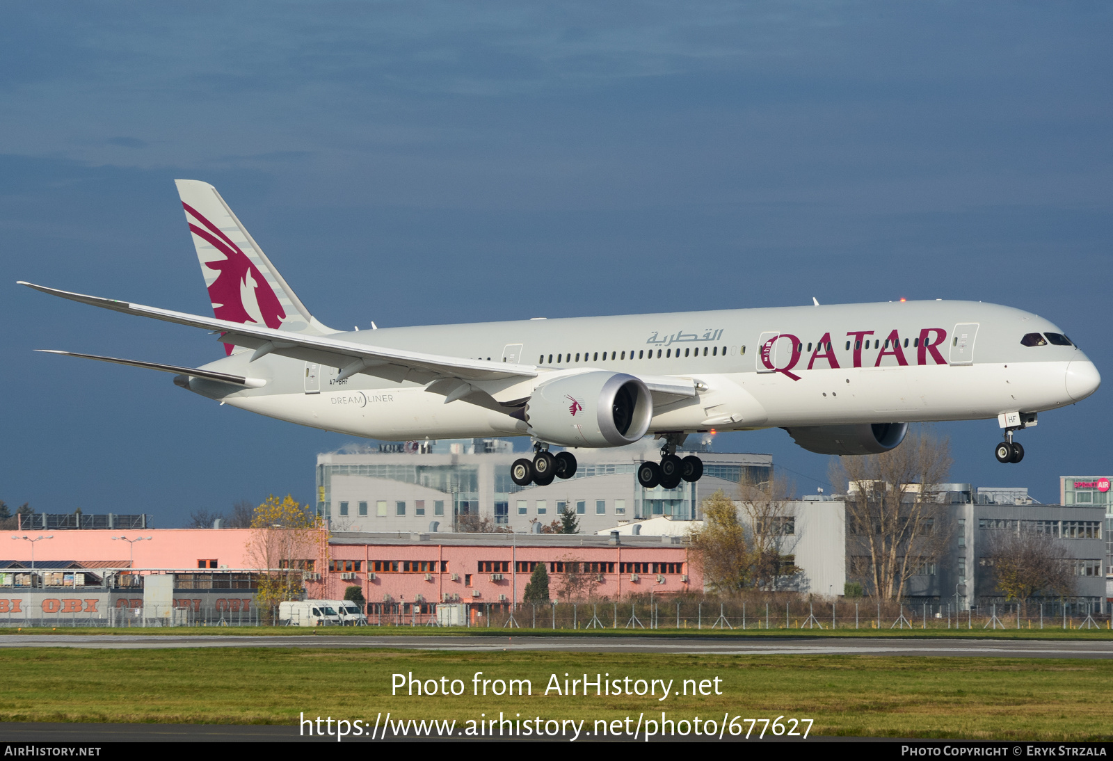 Aircraft Photo of A7-BHF | Boeing 787-9 Dreamliner | Qatar Airways | AirHistory.net #677627