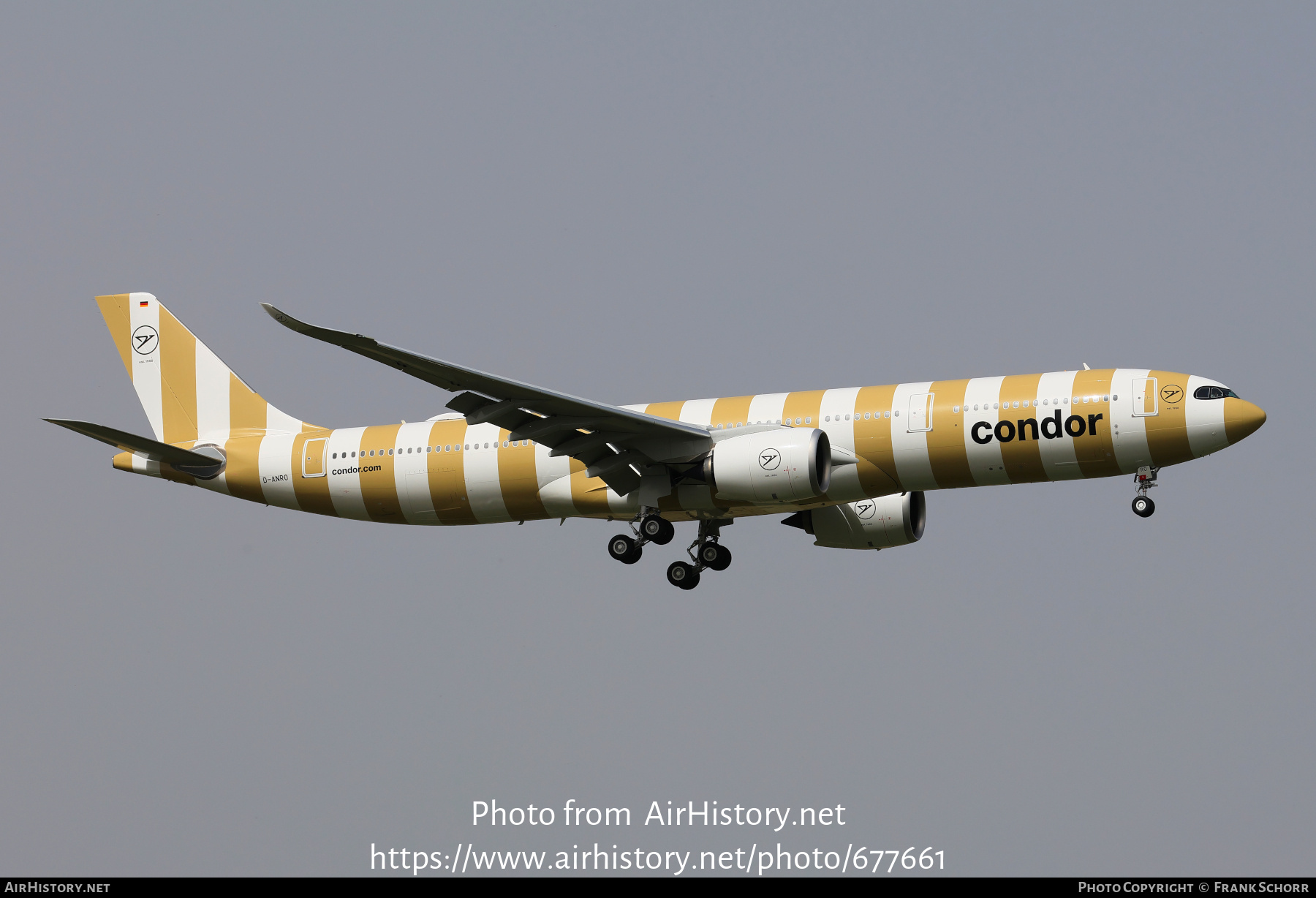 Aircraft Photo of D-ANRO | Airbus A330-941N | Condor Flugdienst | AirHistory.net #677661