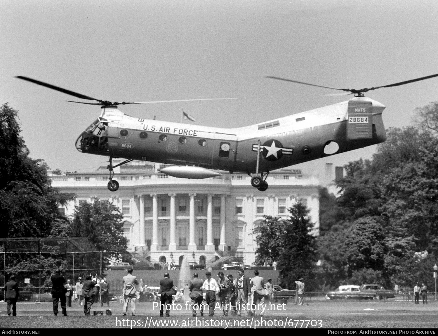 Aircraft Photo of 52-8684 | Piasecki H-21B Workhorse | USA - Air Force | AirHistory.net #677703