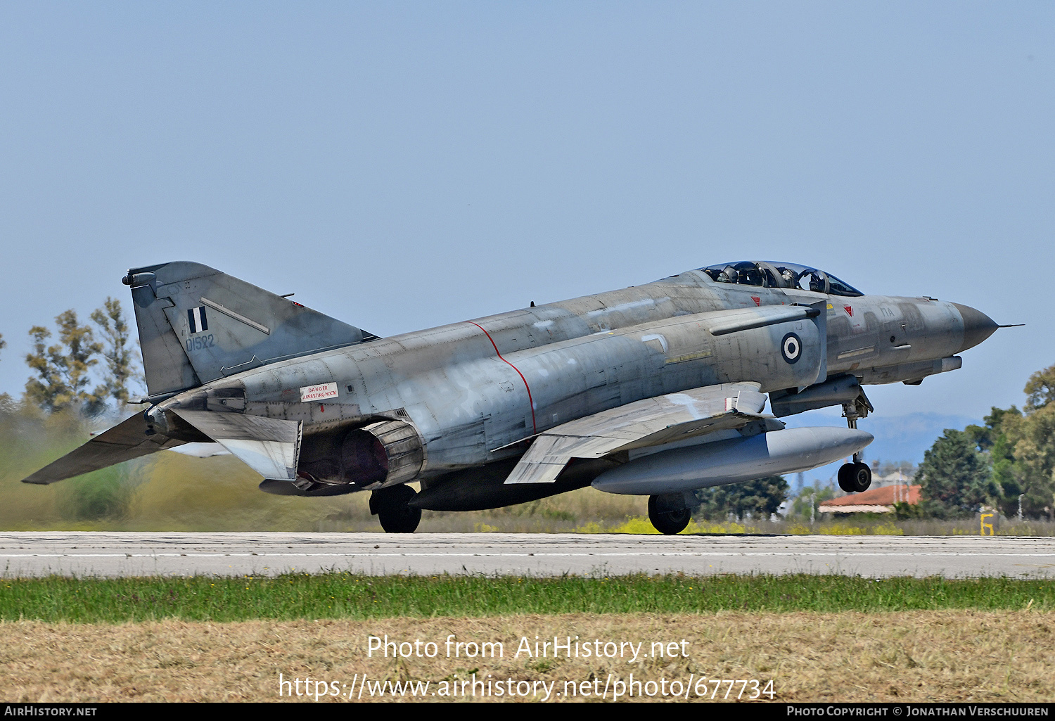 Aircraft Photo of 01522 | McDonnell Douglas F-4E AUP Phantom II | Greece - Air Force | AirHistory.net #677734