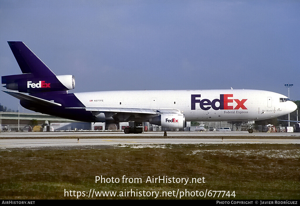 Aircraft Photo of N377FE | Boeing MD-10-10F | FedEx Express | AirHistory.net #677744