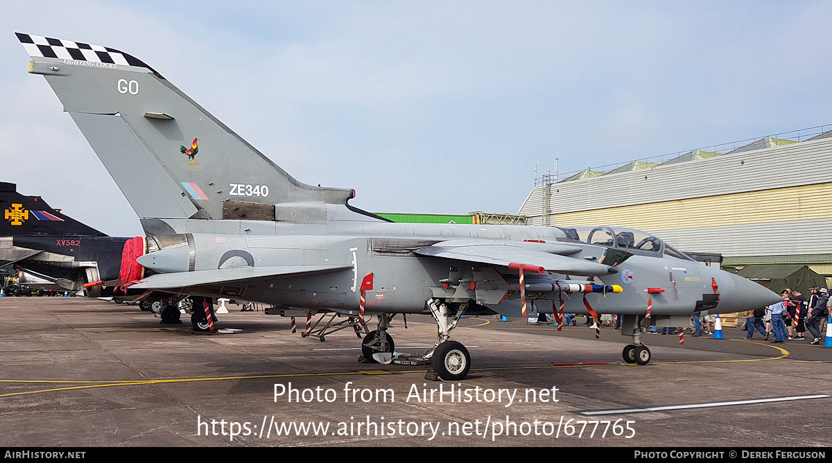 Aircraft Photo of ZE340 | Panavia Tornado F3 | UK - Air Force | AirHistory.net #677765