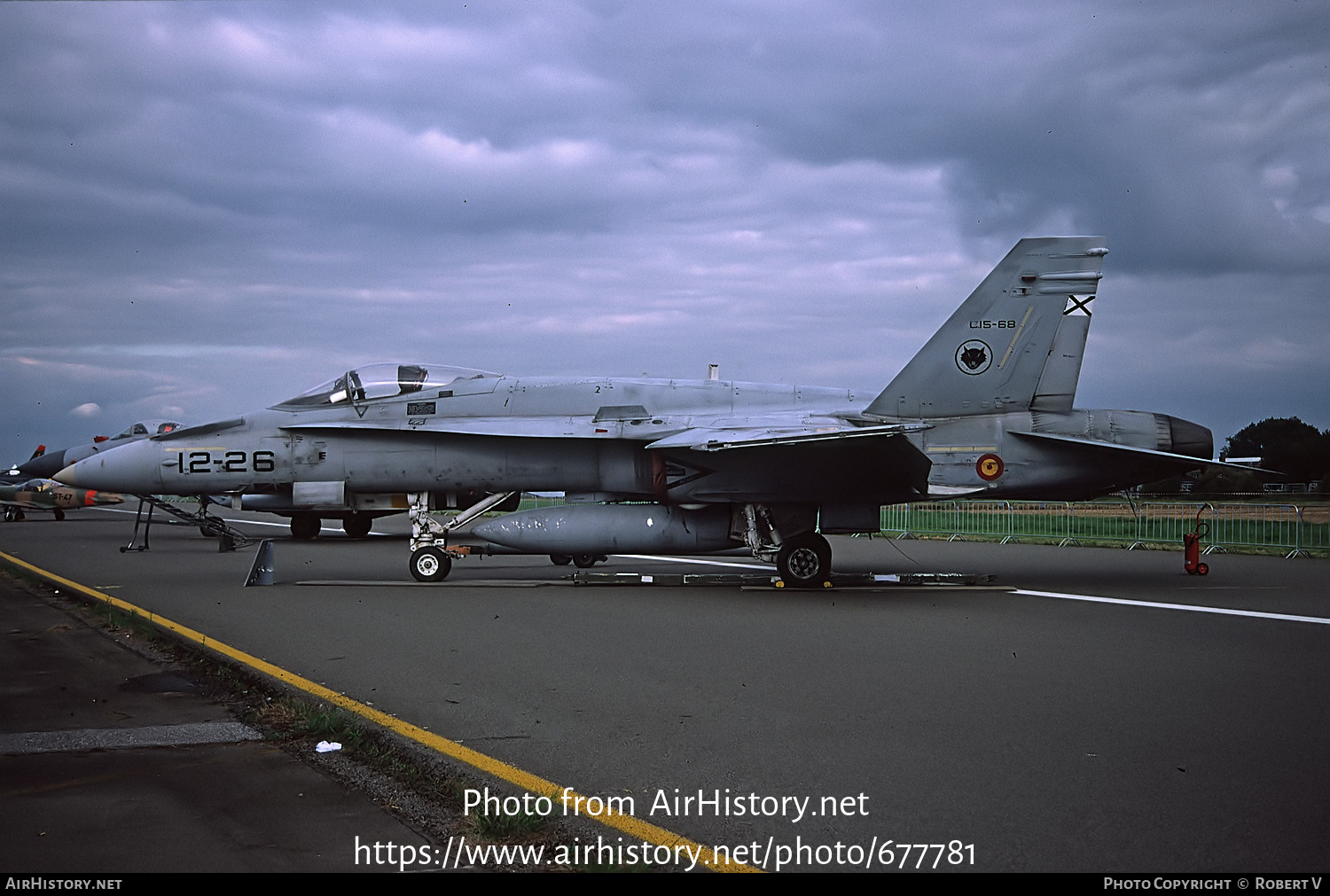 Aircraft Photo of C15-68 | McDonnell Douglas EF-18M Hornet | Spain - Air Force | AirHistory.net #677781