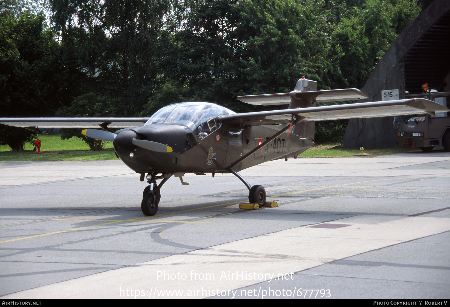 Aircraft Photo of T-407 | Saab T-17 Supporter | Denmark - Air Force | AirHistory.net #677793