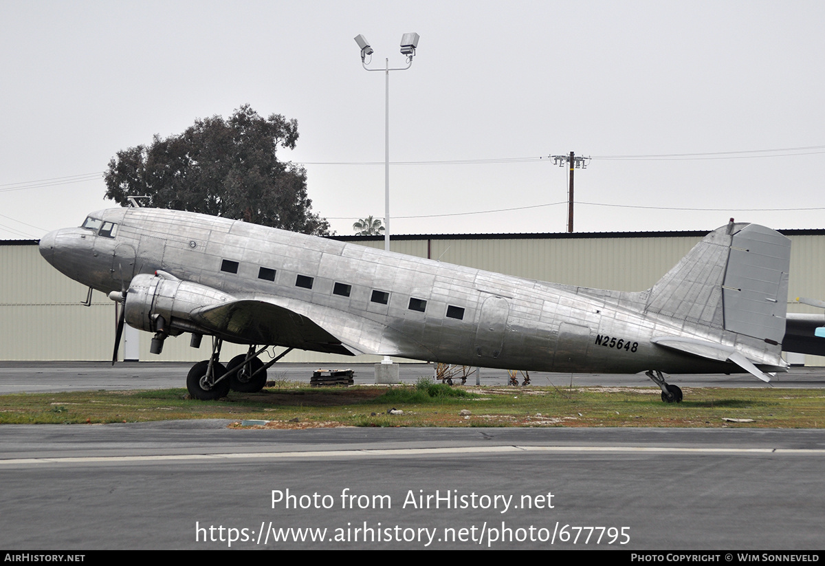 Aircraft Photo of N25648 | Douglas DC-3-G202A | AirHistory.net #677795