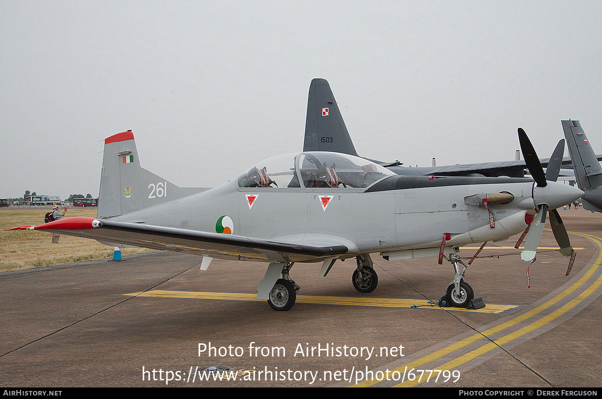 Aircraft Photo of 261 | Pilatus PC-9M | Ireland - Air Force | AirHistory.net #677799