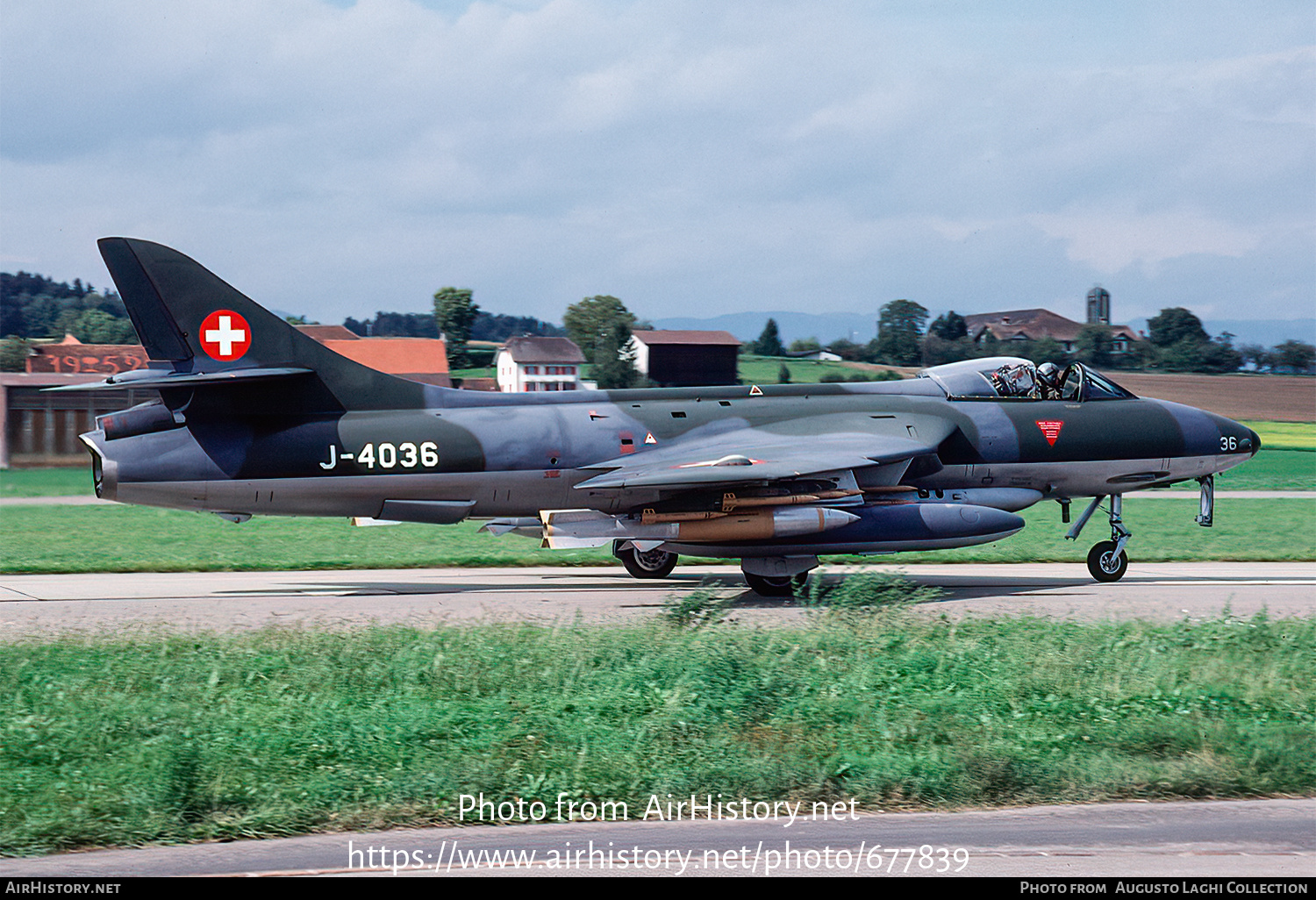 Aircraft Photo of J-4036 | Hawker Hunter F58 | Switzerland - Air Force | AirHistory.net #677839