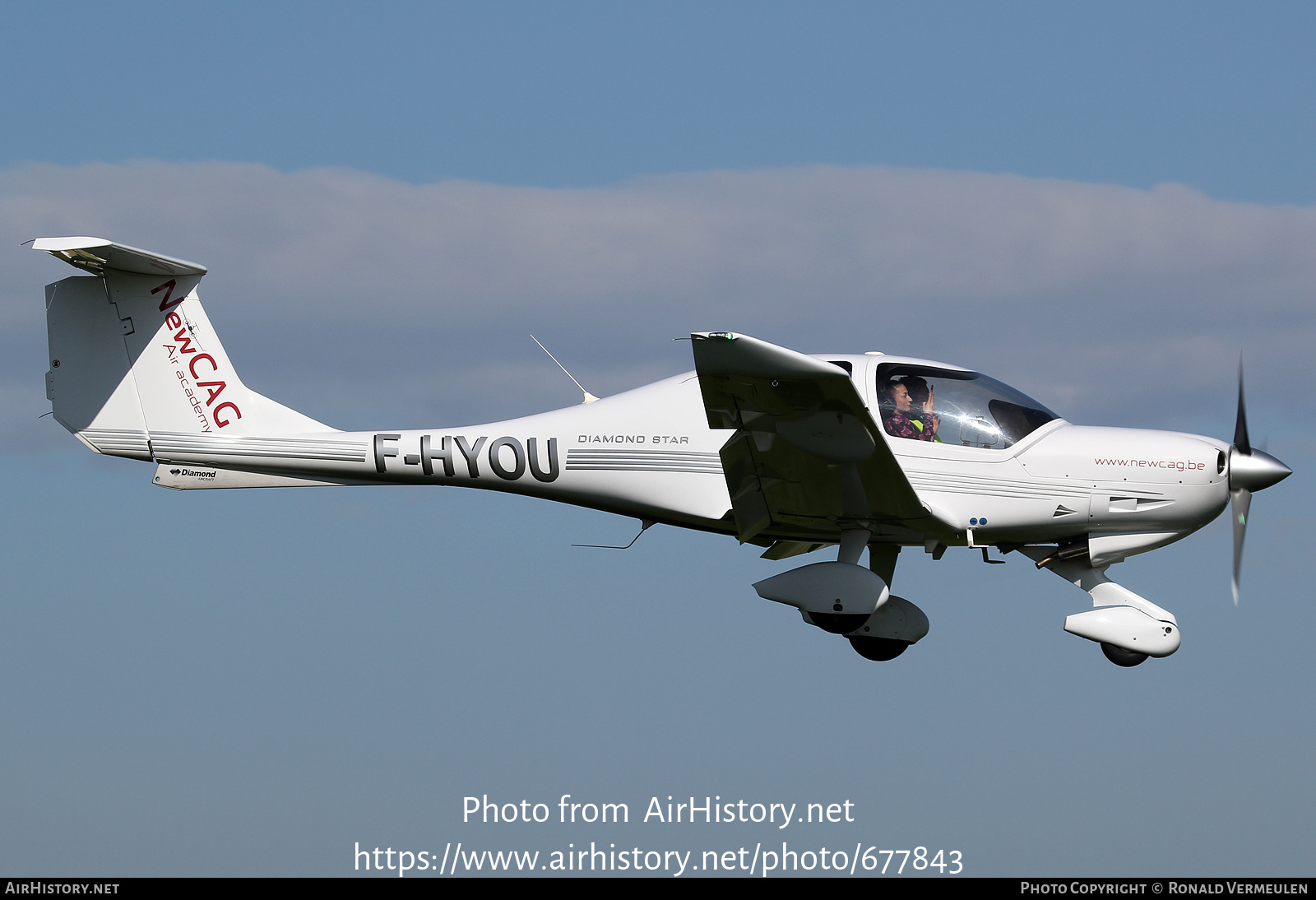 Aircraft Photo of F-HYOU | Diamond DA40 Diamond Star | New CAG Air ...