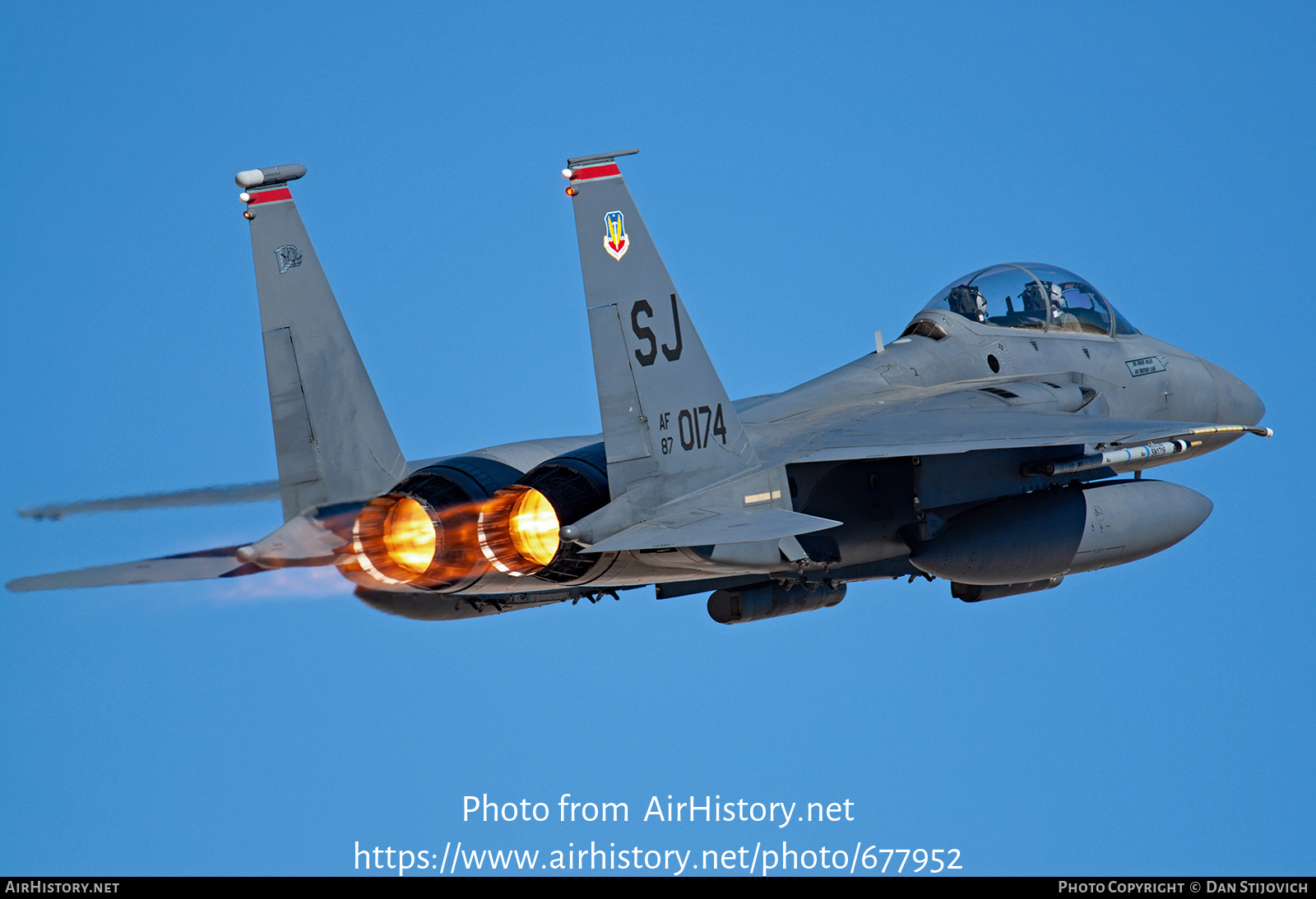 Aircraft Photo of 87-0174 / AF87-174 | Boeing F-15E Strike Eagle | USA - Air Force | AirHistory.net #677952