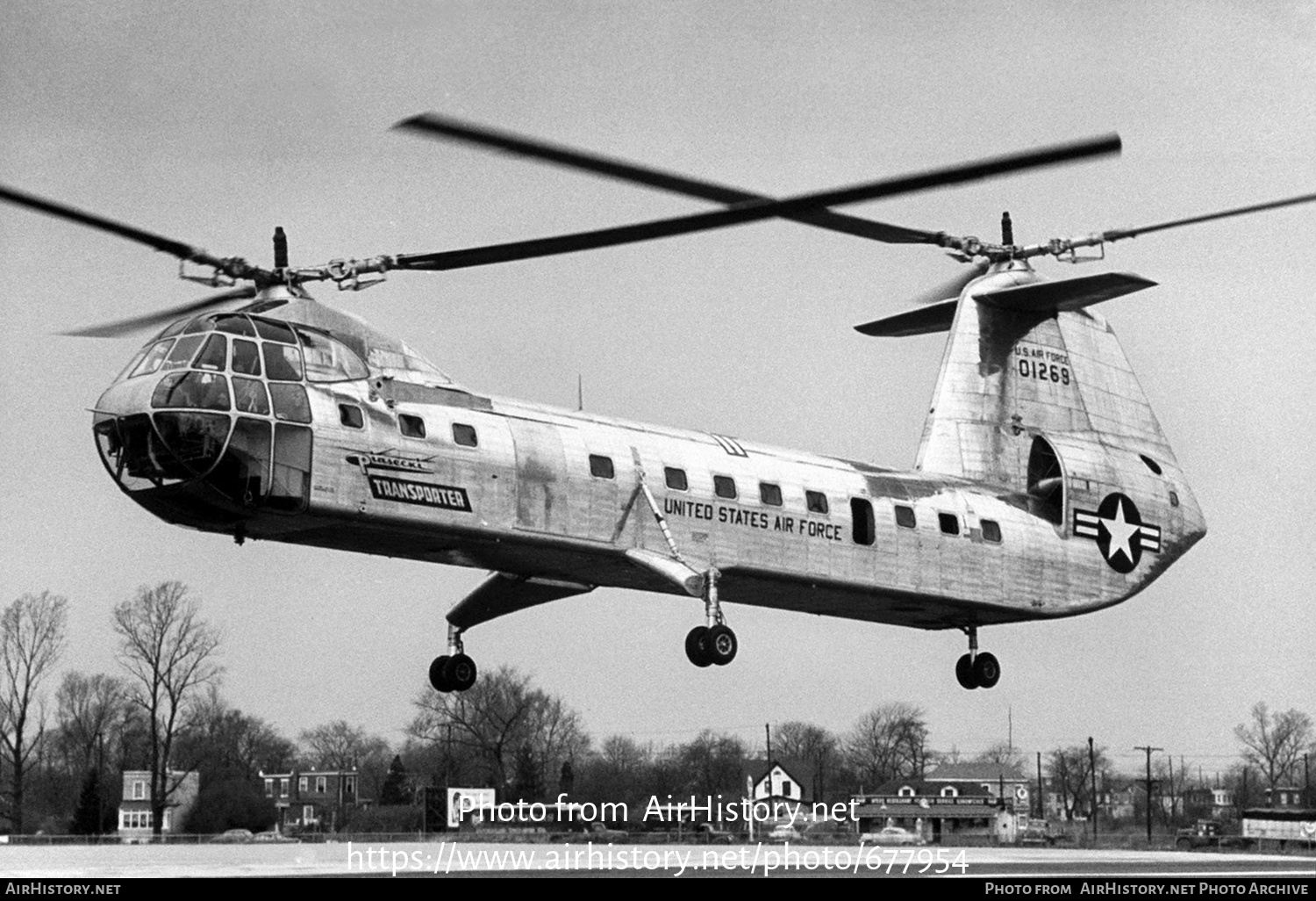 Aircraft Photo of 50-1269 / 01269 | Piasecki YH-16 Transporter | USA - Air Force | AirHistory.net #677954