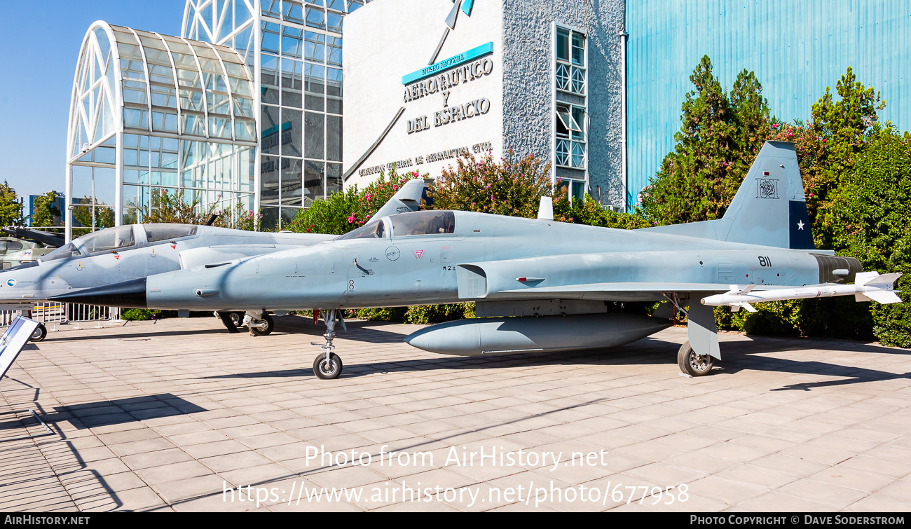 Aircraft Photo of 811 | Northrop F-5E Tigre III | Chile - Air Force | AirHistory.net #677958