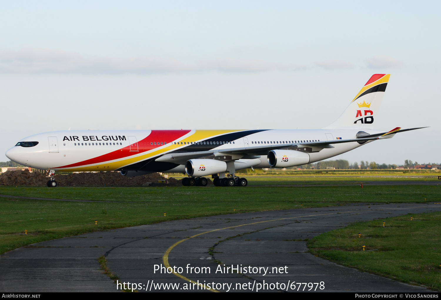 Aircraft Photo of OO-ABD | Airbus A340-313 | Air Belgium | AirHistory.net #677978