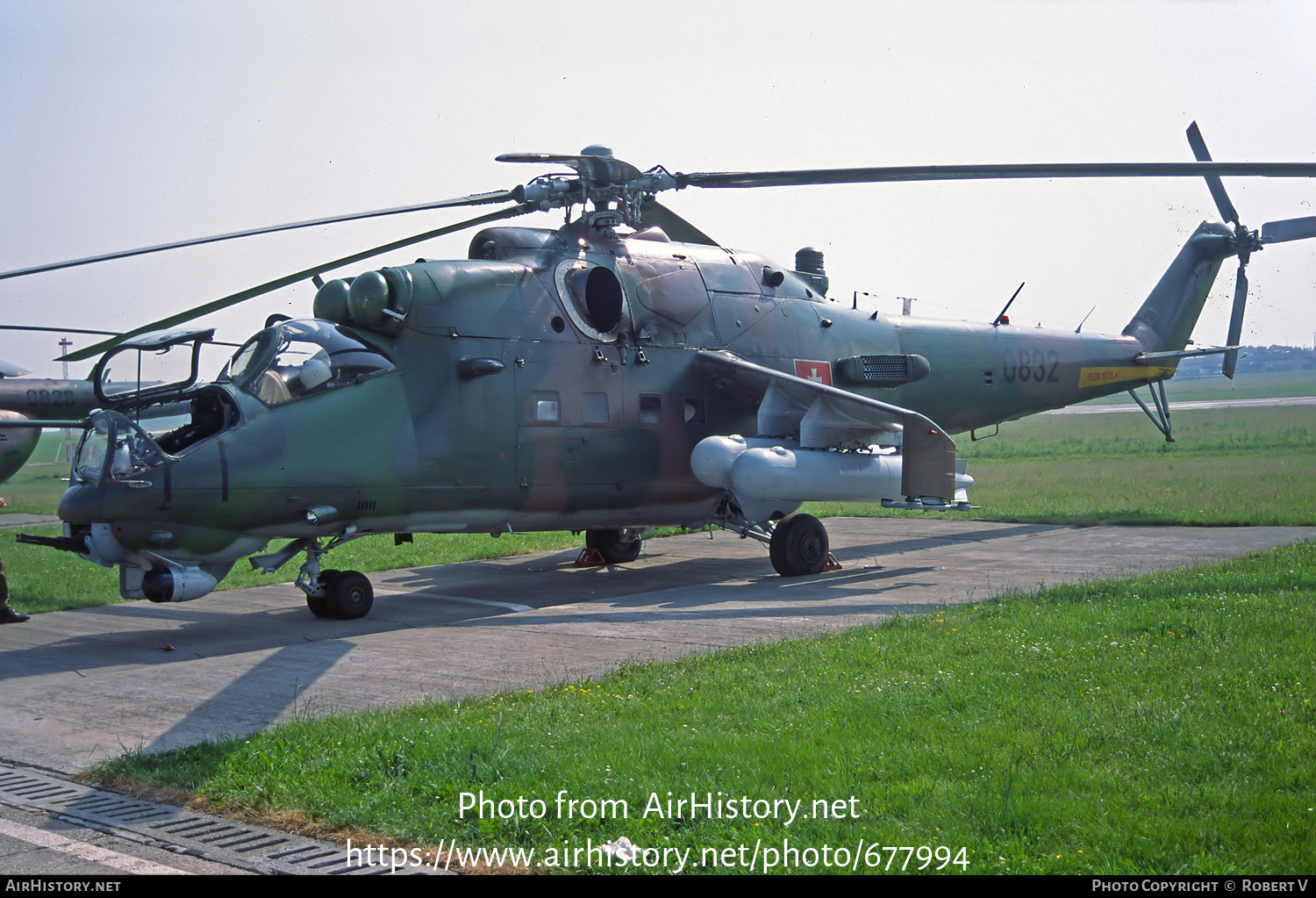 Aircraft Photo of 0832 | Mil Mi-24V | Slovakia - Air Force | AirHistory.net #677994